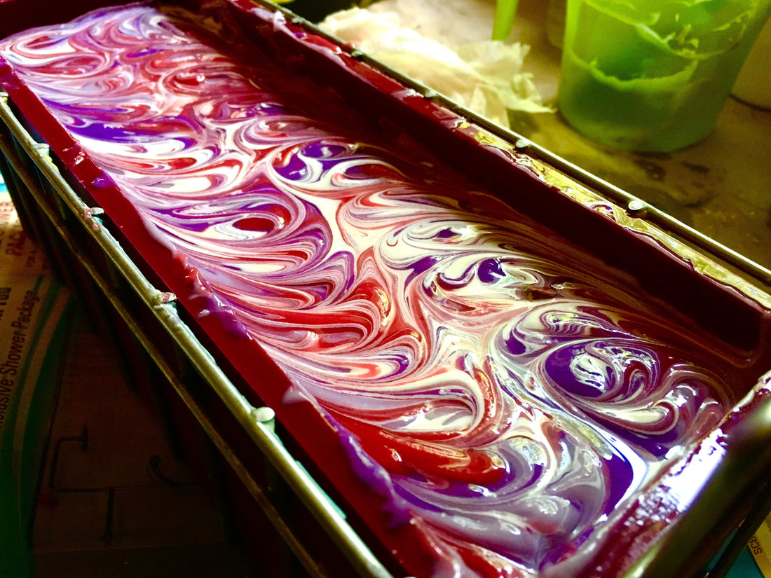 Soap Spotlight: Making Color Come Alive in Huckleberry Harvest