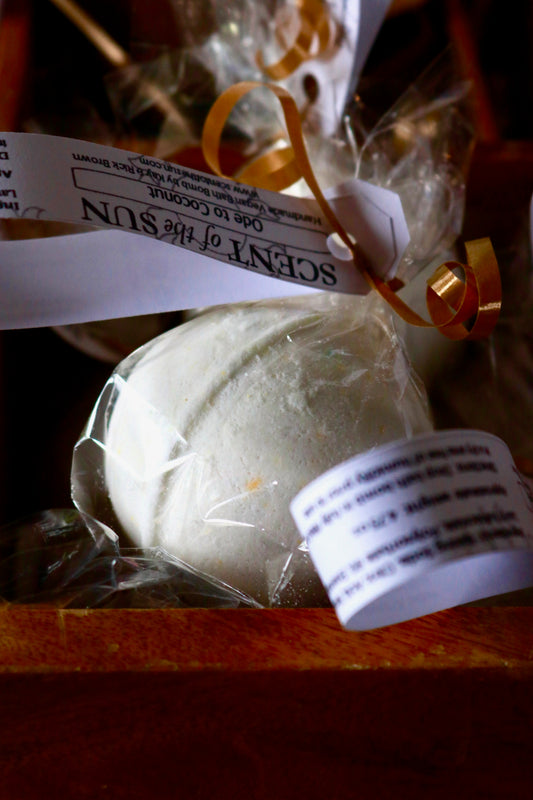 Ode to Coconut Bath Bomb