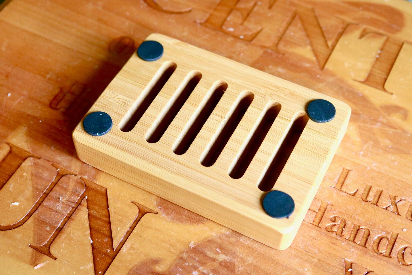Grooved Soap Dish